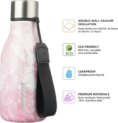 BJPKPK Insulated Water Bottles, 12oz Stainless Steel Metal Water Bottle - Image 2