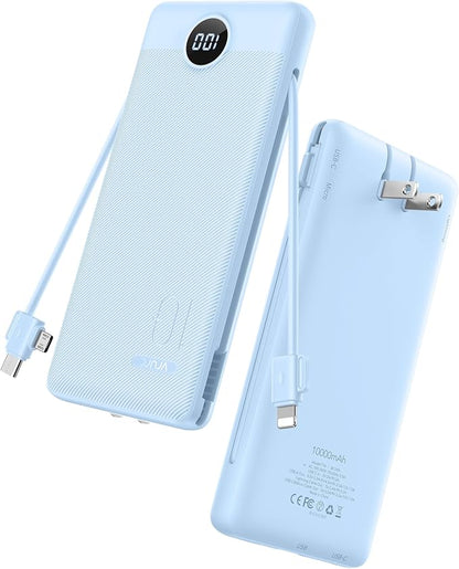 VRURC Portable Charger Power Bank - 10000mAh Fast Charging 22.5W USB Port Fast by Home