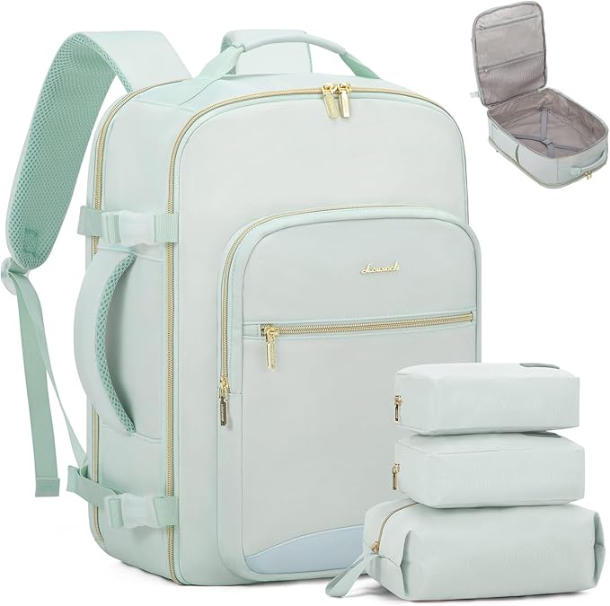 LOVEVOOK Travel Backpack for Women & Men 40L, Airline Approved Carry On by LOVEVOOK