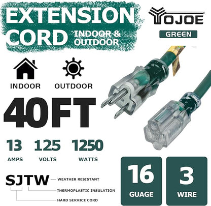 YOJOE Indoor Outdoor Extension Cord - Image 2