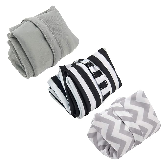 ALVA ALVABABY 3pcs Baby Cloth Diaper Wet Dry Bags Waterproof Reusable - Image 3