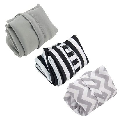 ALVA ALVABABY 3pcs Baby Cloth Diaper Wet Dry Bags Waterproof Reusable - Image 3