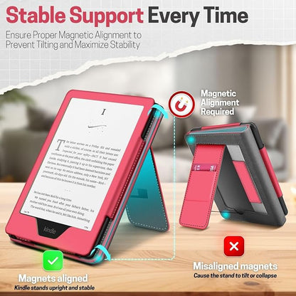 TNP Stand Case for Kindle Paperwhite 12th Generation 2024 / Kindle Colorsoft - Image 8