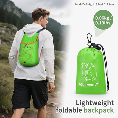 20L Hiking-Daypack Lightweight Foldable Travel Packable Backpack - Image 2