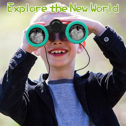 Scotamalone Kids Binoculars Shock Proof Toy Binoculars Set - Image 4