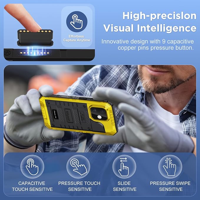 Mitywah Waterproof Case for iPhone 16, Shockproof Heavy Duty Case - Image 7