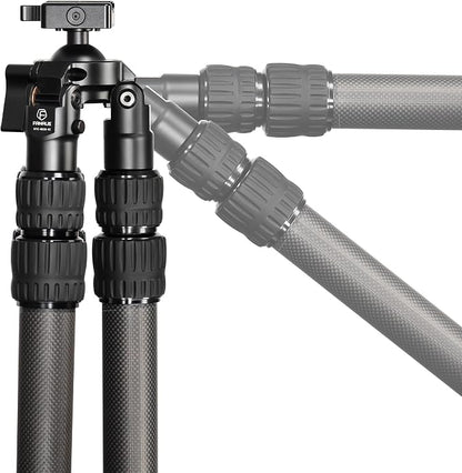 FANAUE Carbon Fiber Tripod for Hunting, 360 Degree BallHead, - Image 5