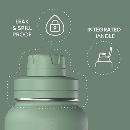 Hydrapeak 40oz Sport Insulated Water Bottle - Image 2
