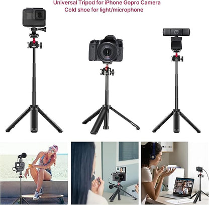ULANZI MT-16 Extendable Mini Camera Tripod, 4 Levels Adjustment 360° Ball Head - Image 2