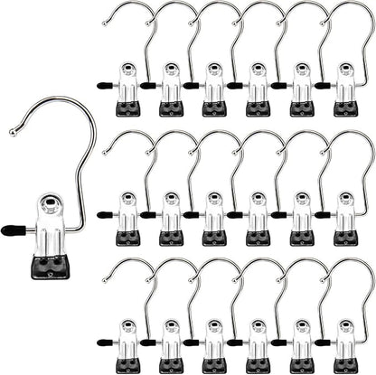 Laundry Hooks Hanging Clips Clothes Pins Closet Hanger Organizer Clamps Socks by MECHEER