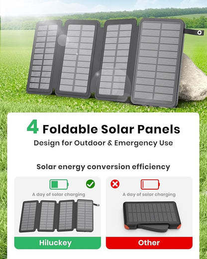 Hiluckey Solar Charger Power Bank - Image 2