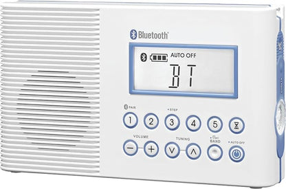 Sangean H202 AM/FM Weather Alert Waterproof Shower Radio by SANGEAN