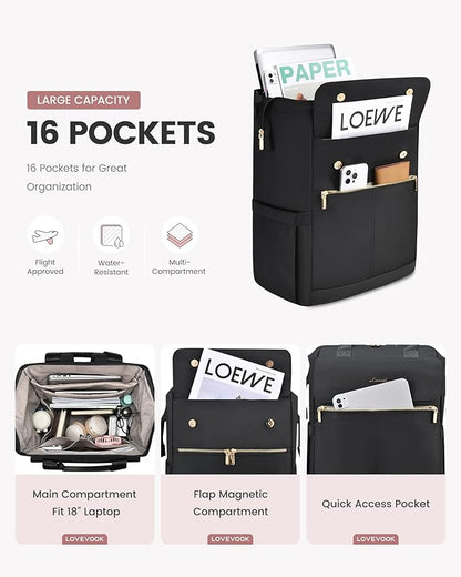 LOVEVOOK 18 Inch Laptop Backpack - Image 2