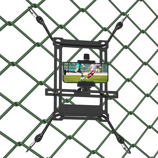 Fence Phone Mount for Baseball Games, Compatible by Gitaobac