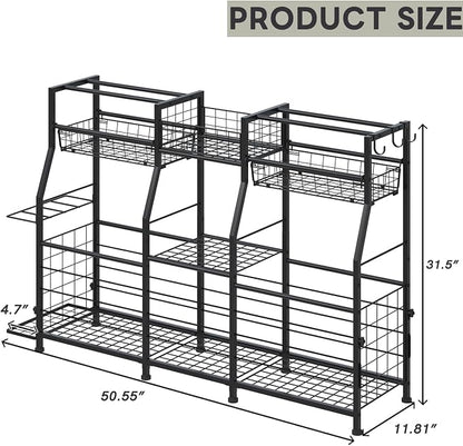 Garage Sports Equipment Organizer - Image 8