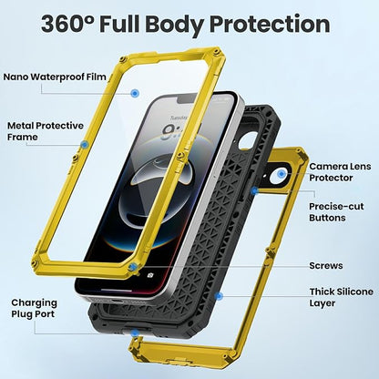 Mitywah Waterproof Case for iPhone 16e and for iPhone 17e, Shockproof Heavy - Image 4