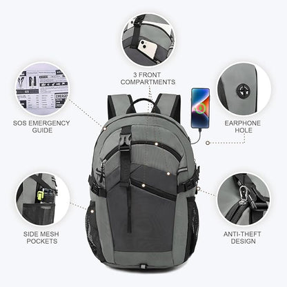 Small Hiking Backpack for Women Men 20L Lightweight Travel Backpack - Image 4
