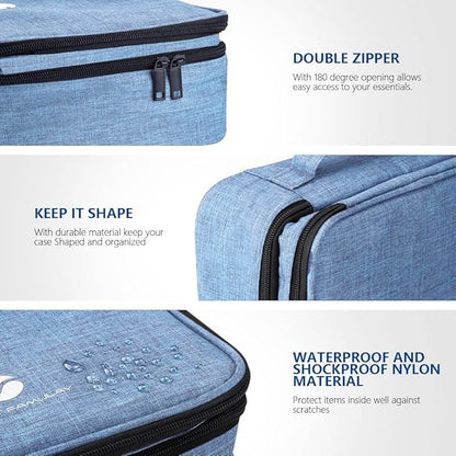 Travel Electronics Organizer, Waterproof Cable Organizer Bag - Image 2
