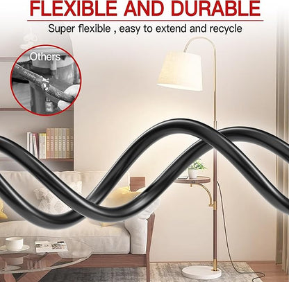 16/3 Short Extension Cord 4 FT, Indoor 3 Prong Power Cable, Suitable - Image 6