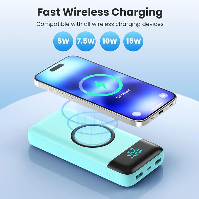 Wireless Portable Charger 40800mAh - Image 2