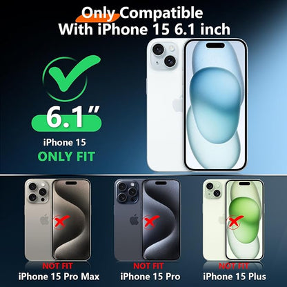 2025 New Designed for iPhone 15 Case Waterproof, Full Phone Case 6.1" - Image 8