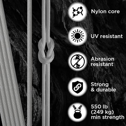 TECEUM 5/32" Paracord Rope 1000 – 1000ft / 200ft / 100ft / 50ft – Tactical - Image 3