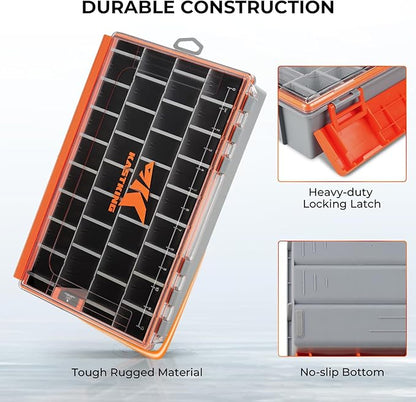 KastKing HyperSeal Waterproof Tackle Box, 3700 Deep Tackle Trays, Fishing - Image 6