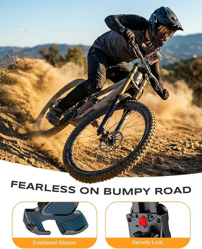 Zewdov Motorcycle Phone Mount, Upgrade Bike Phone Holder, 360° Rotatable Phone - Image 3