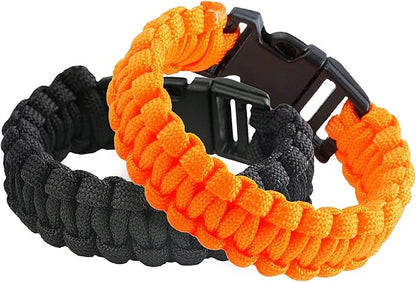 Sportmusies Paracord Wristband for Outdoor Sport Tactical Survival Parachute by Sportmusies