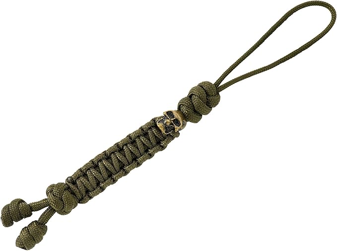 M-Tac Skull Knife Lanyard with Bead – Paracord Lanyard by M-Tac