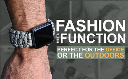 Savior Survival Gear Paracord Watch Band, Compatible - Image 6