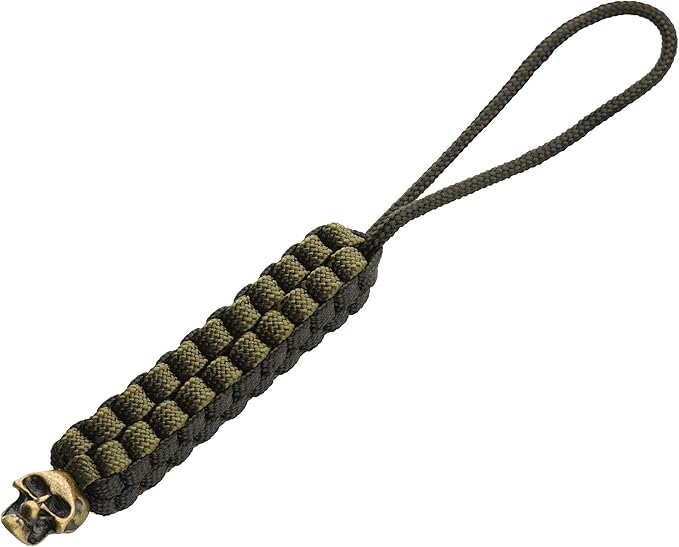 M-Tac Skull Knife Lanyard with Bead – Paracord Lanyard by M-Tac