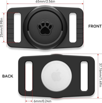 GOCII for Airtag Dog Collar Holder 2 Pack, Waterproof Dog Collar Holder for - Image 4