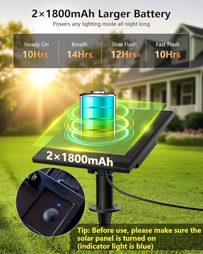 Brightown 100FT Solar String Lights Outdoor Waterproof - Image 4