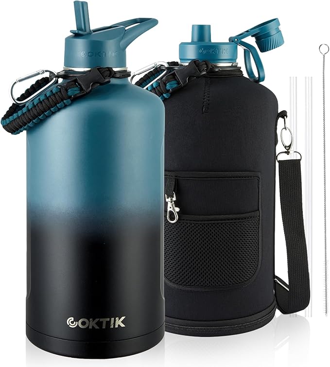 COKTIK 128oz Insulated Water Bottle by coktik