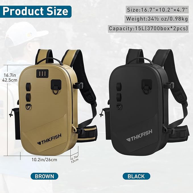 THKFISH IPX8 Waterproof Fishing Backpack - Image 6