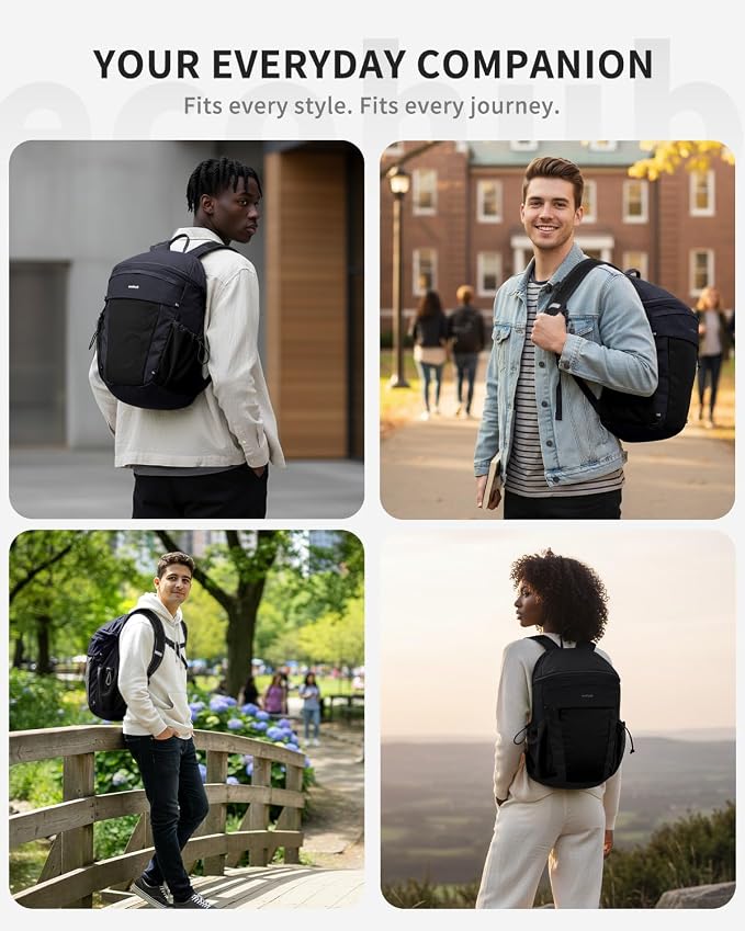 ECOHUB 15L Lightweight Casual Daypack, Packable Backpack - Image 7