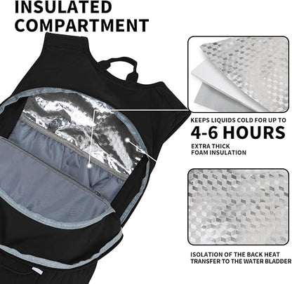 KABAQOO Hydration Backpack, 18L Multipurpose Hiking Backpack - Image 5