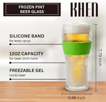 Frozen Pint Beer Glasses - Image 2
