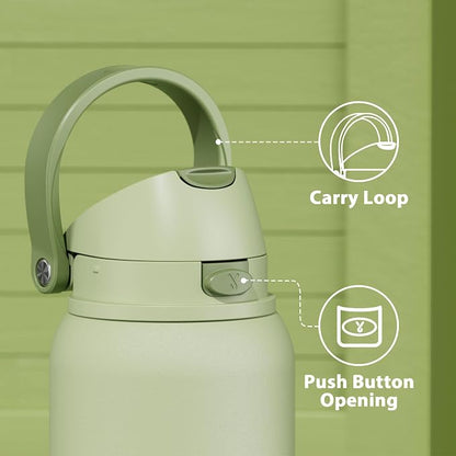 40 oz Insulated Water Bottle - Image 6