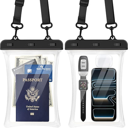 CACOE [Floatable Floating Universal IPX8 Waterproof Phone case 2 Pack-Up to by CACOE