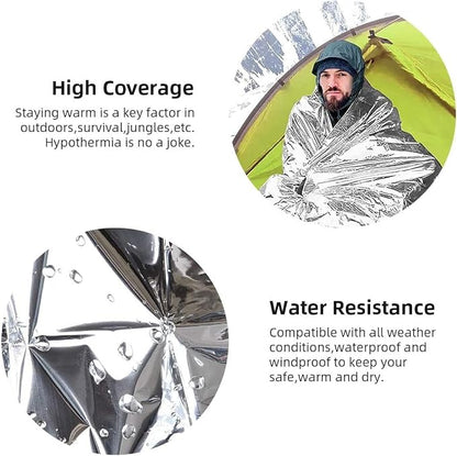 GALAXYLENSE Emergency Mylar Thermal Blanket - Image 7