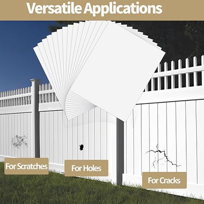 20 Pieces Vinyl Siding Repair Kit, or Blemishes on Vinyl Siding - Image 6