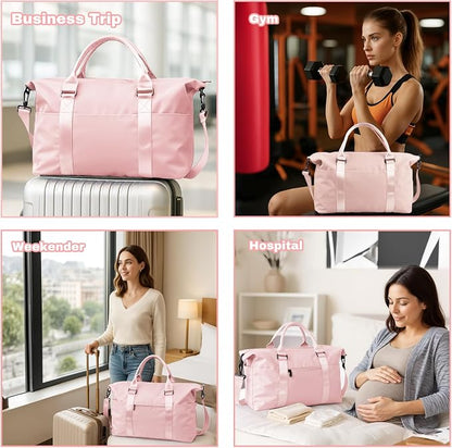 Weekender Duffel Bags for Women， Travel Totes Bag for Airplane Essentials - Image 7