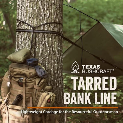 Texas Bushcraft Tarred Bank Line Twine - Image 2