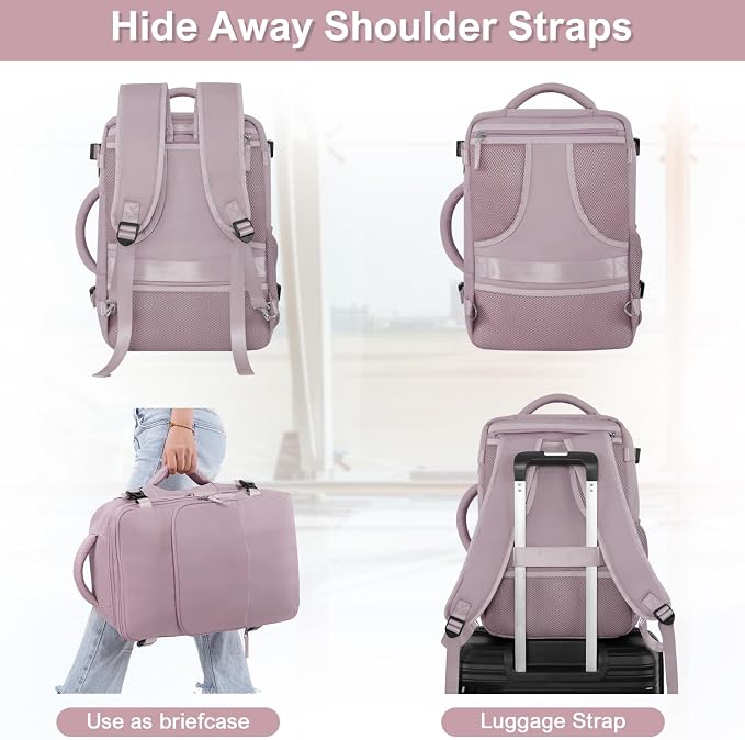 Sinaliy Travel Backpack, Carry on Flight Approved Backpack - Image 6