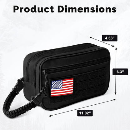 Toiletry Bag for Men Tactical Travel Dopp Kit - Image 6