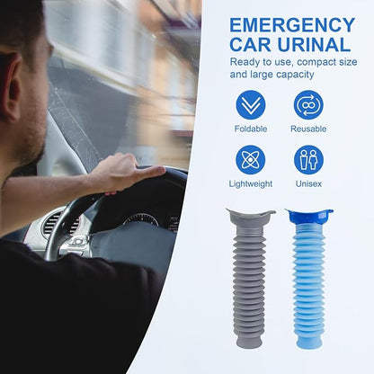 Pee Bottles for Men, Portable Urinal for Men, Collapsible Urine Bottle 750ML - Image 5