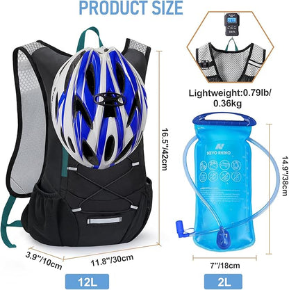 Lightweight Hydration Backpack, Running Backpack - Image 5