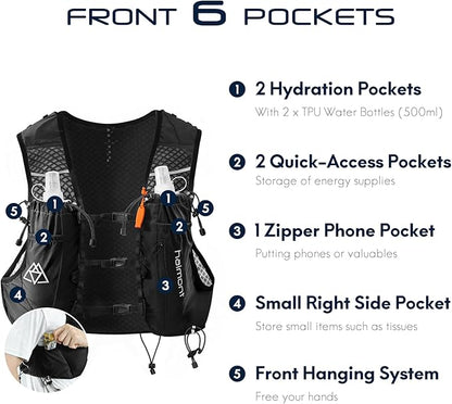 Haimont Running Hydration Vest - Image 3